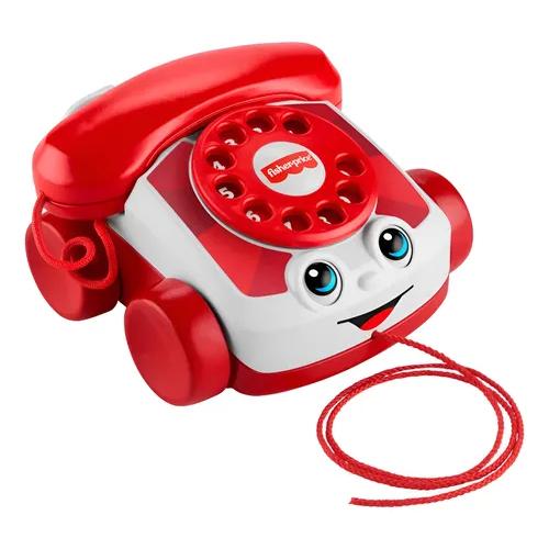 Fisher-price Telefone De Chatter Vermelho - Mattel Jgg97