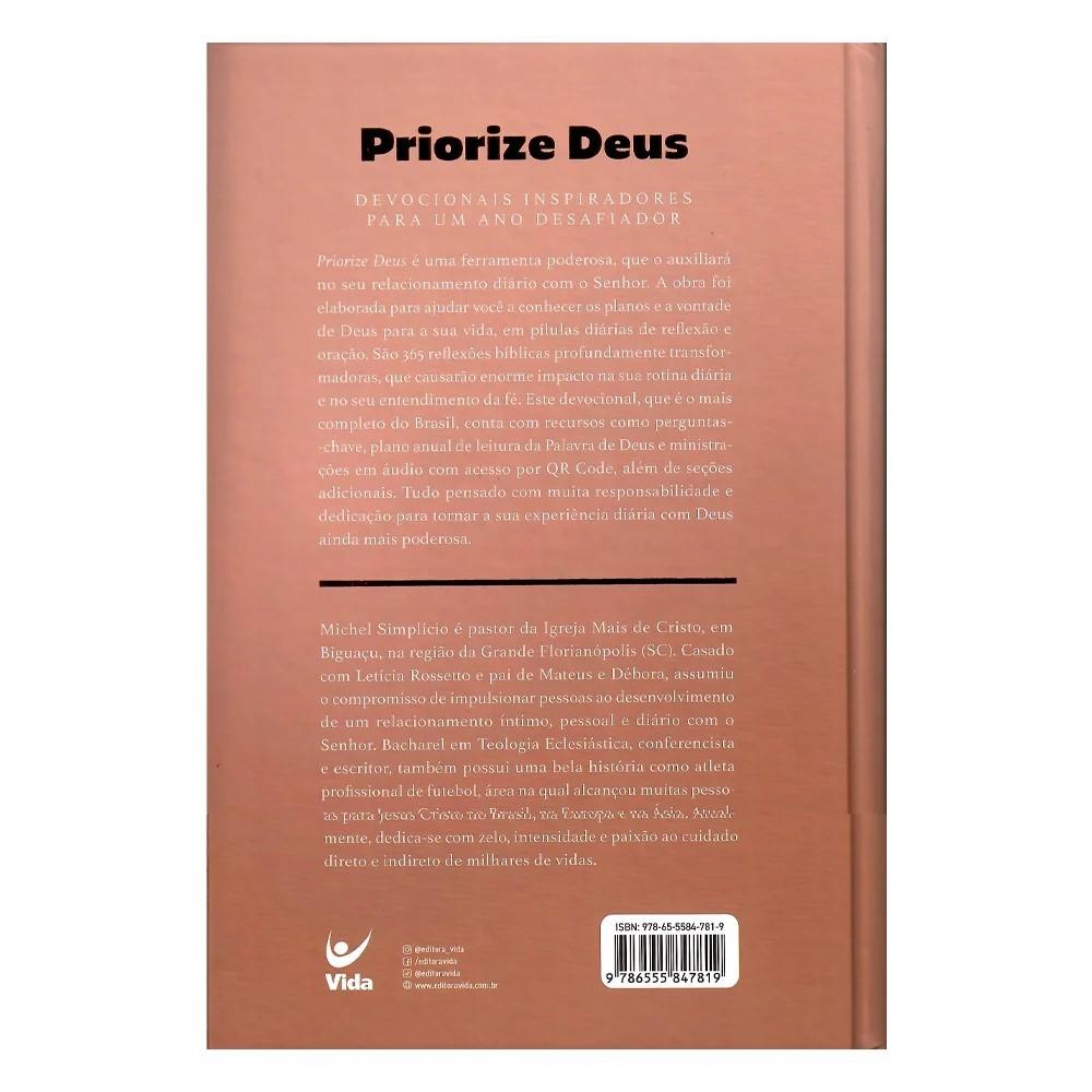 Devocional Priorize Deus 2026 - Mocha
