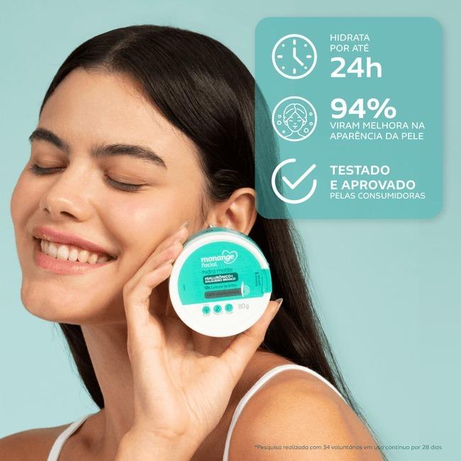 Creme Hidratante Facial Monange Anti-oleosidade Hidra Matte 80g
