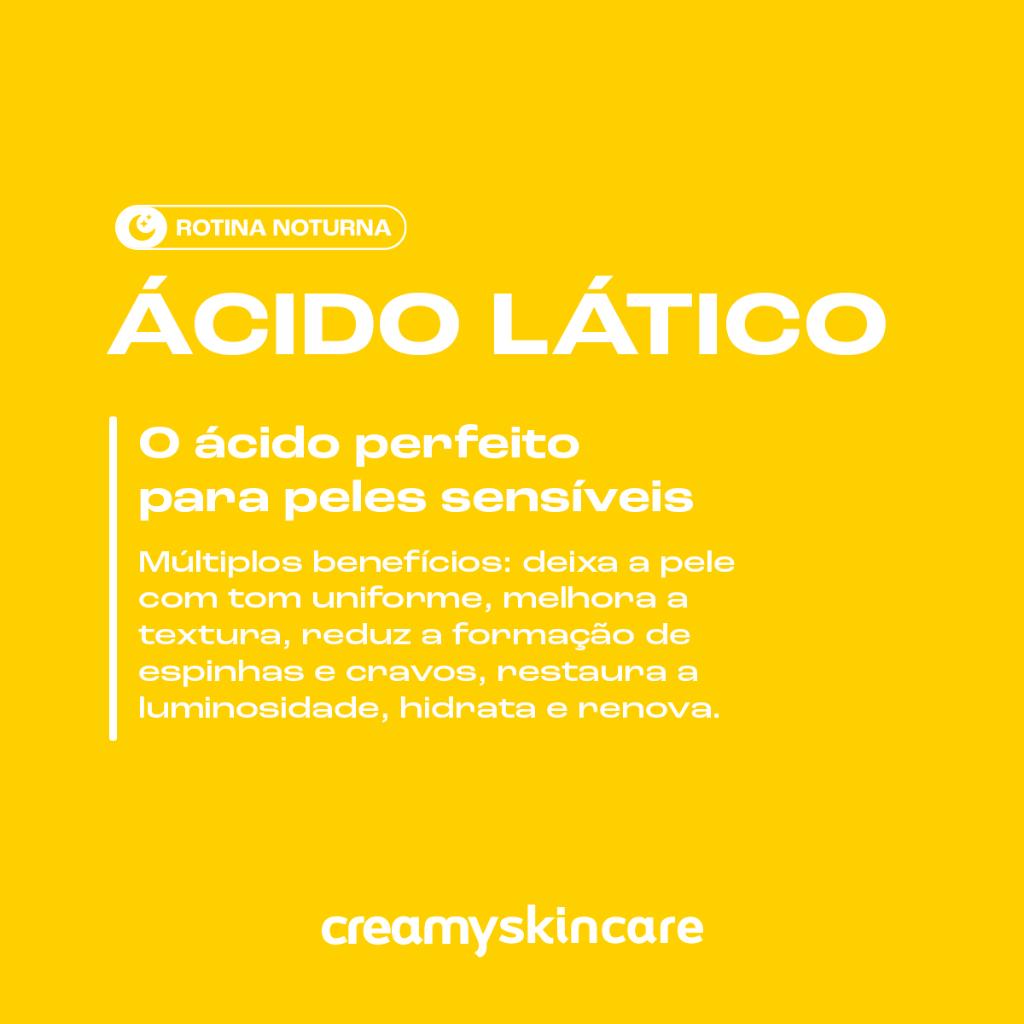 Sérum Renovador Suave - Ácido Lático - Creamy Skincare - 30G