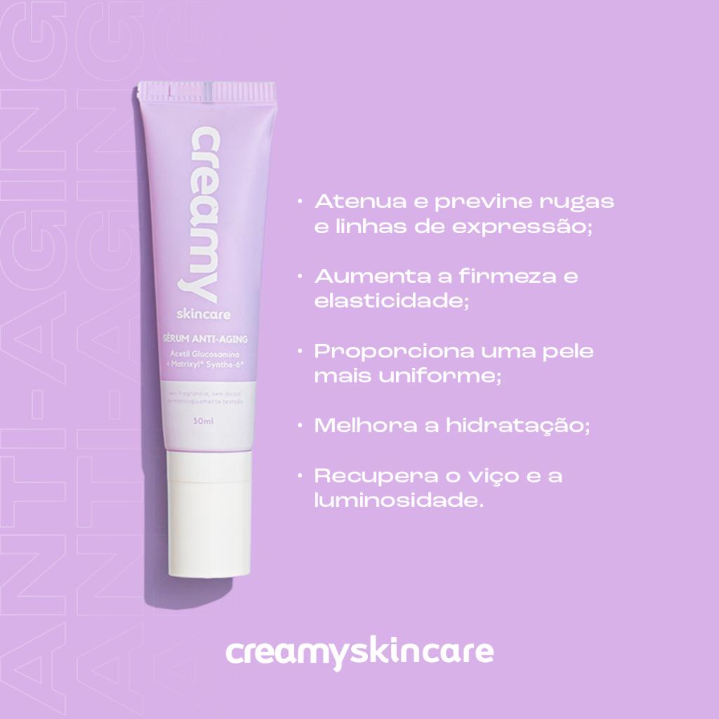 Sérum De Prevenção Anti Idade - Sérum Anti Aging - Creamy Skincare - 30ml