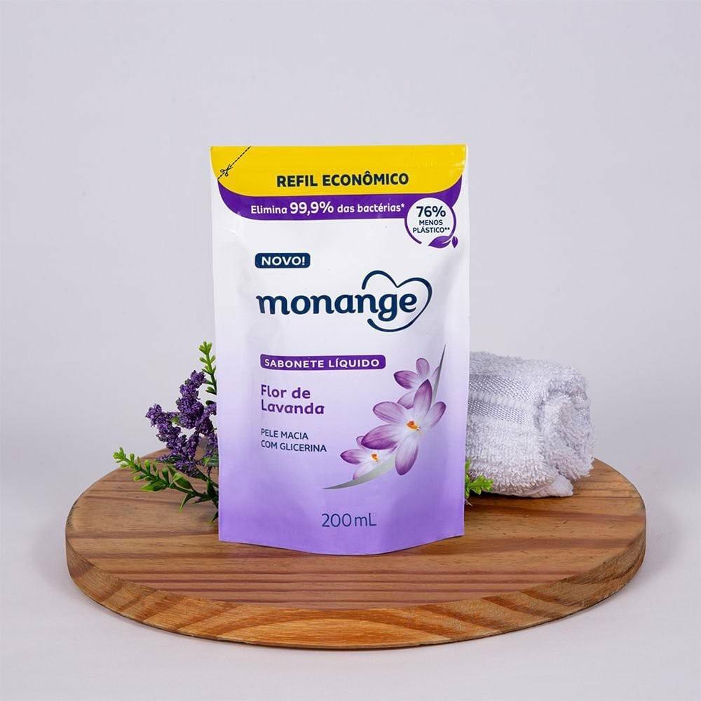 Sabonete Líquido Monange Lavanda Refil 200ml