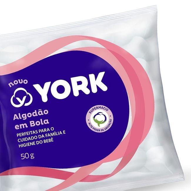 Algodão Em Bolas York 95g