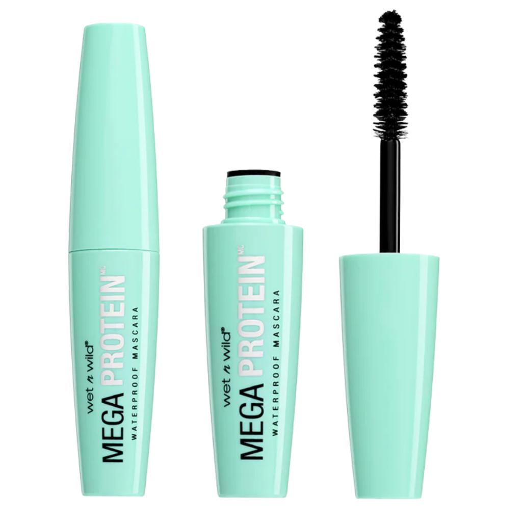 Máscara De Cílios Wet N Wild À Prova D Água Alongamento Volume Longa Duração Mega Protein Waterproof