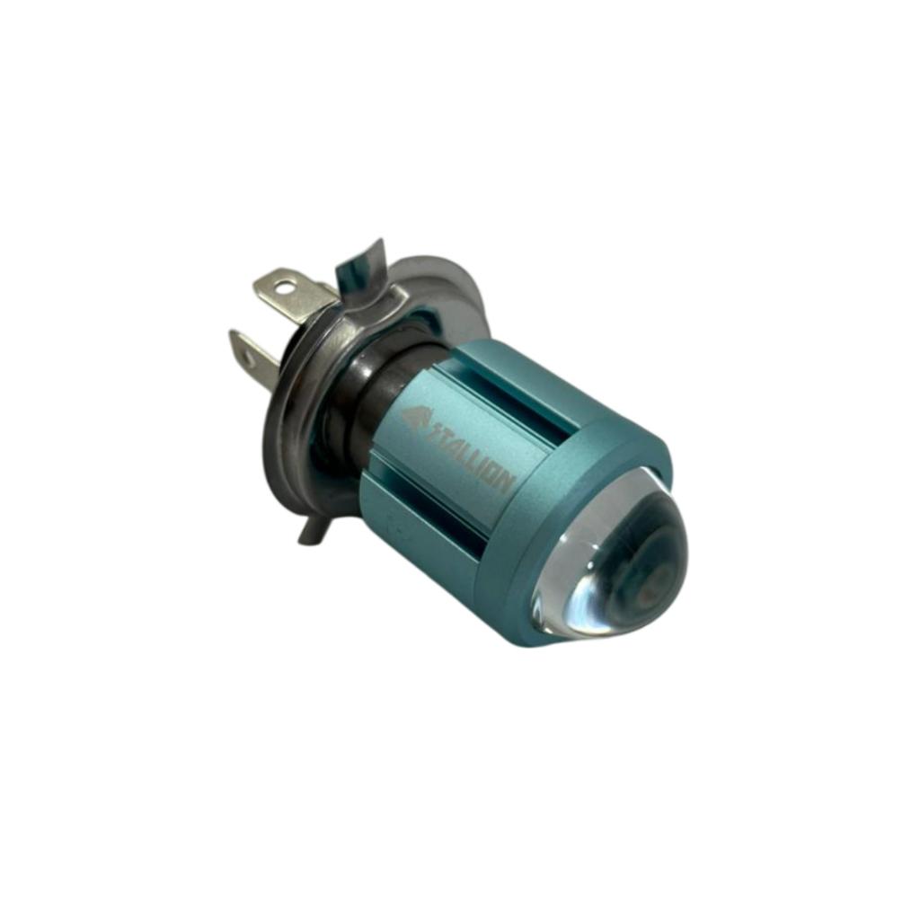 Lâmpada LED H4 Bombillo Para Moto 6500k Stallion 10W Super Branca