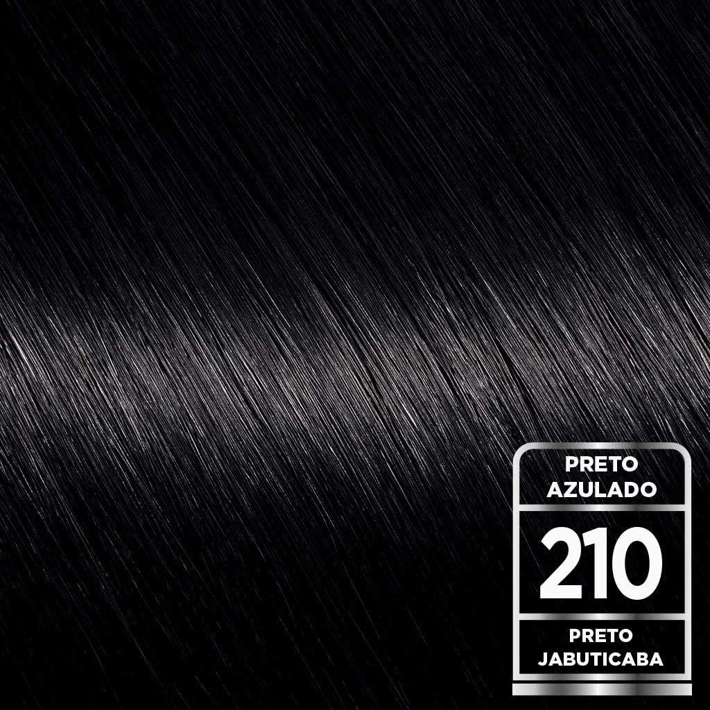 Tinta De Cabelo Nutrisse Creme 210 Preto Jabuticaba