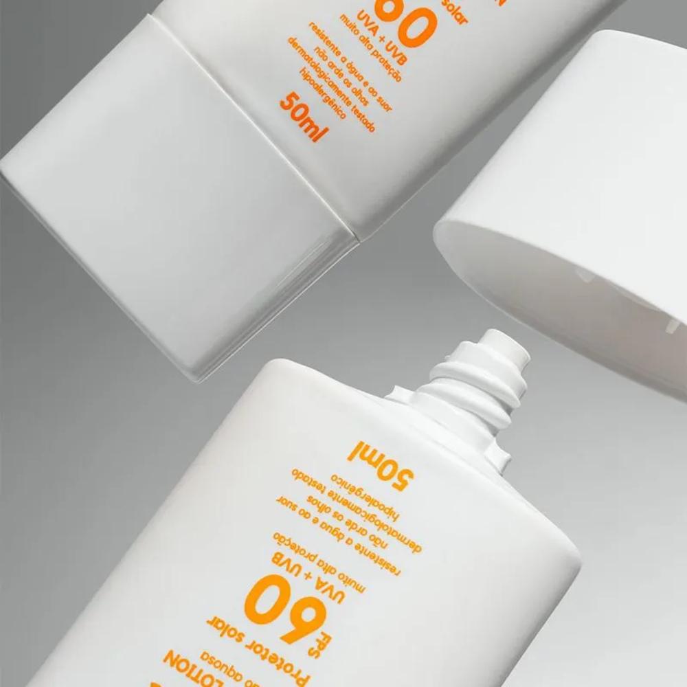 Creamy Skincare Protetor Solar 50g FPS 60 Watery Lotion