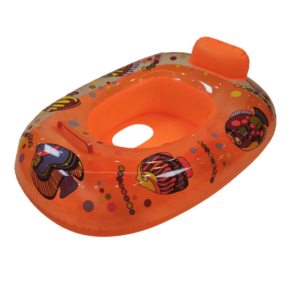 Boia Baby Fundo Do Mar - Inflável Com Assento Para Os Pés E Apoio Para As Costas. Inmetro