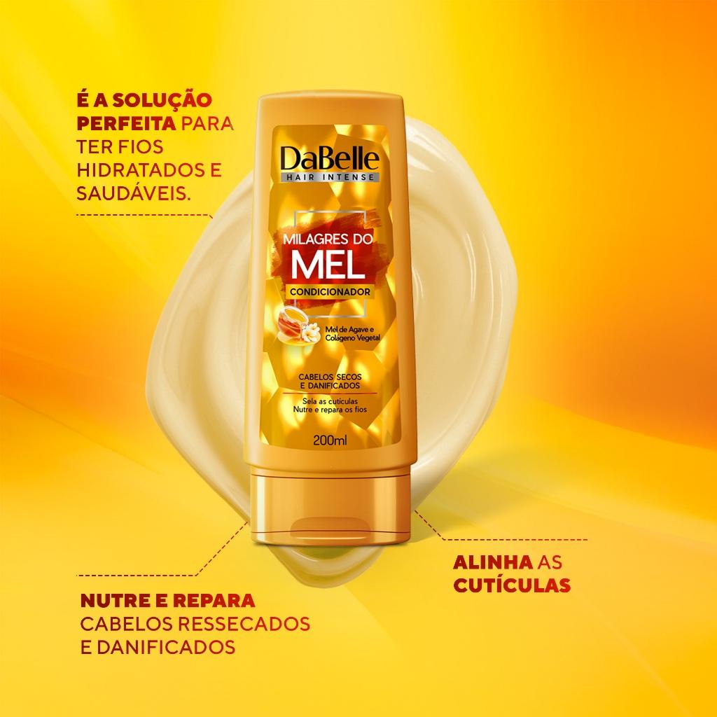 Kit Shampoo E Condicionador Milagres Mel - Dabelle Hair