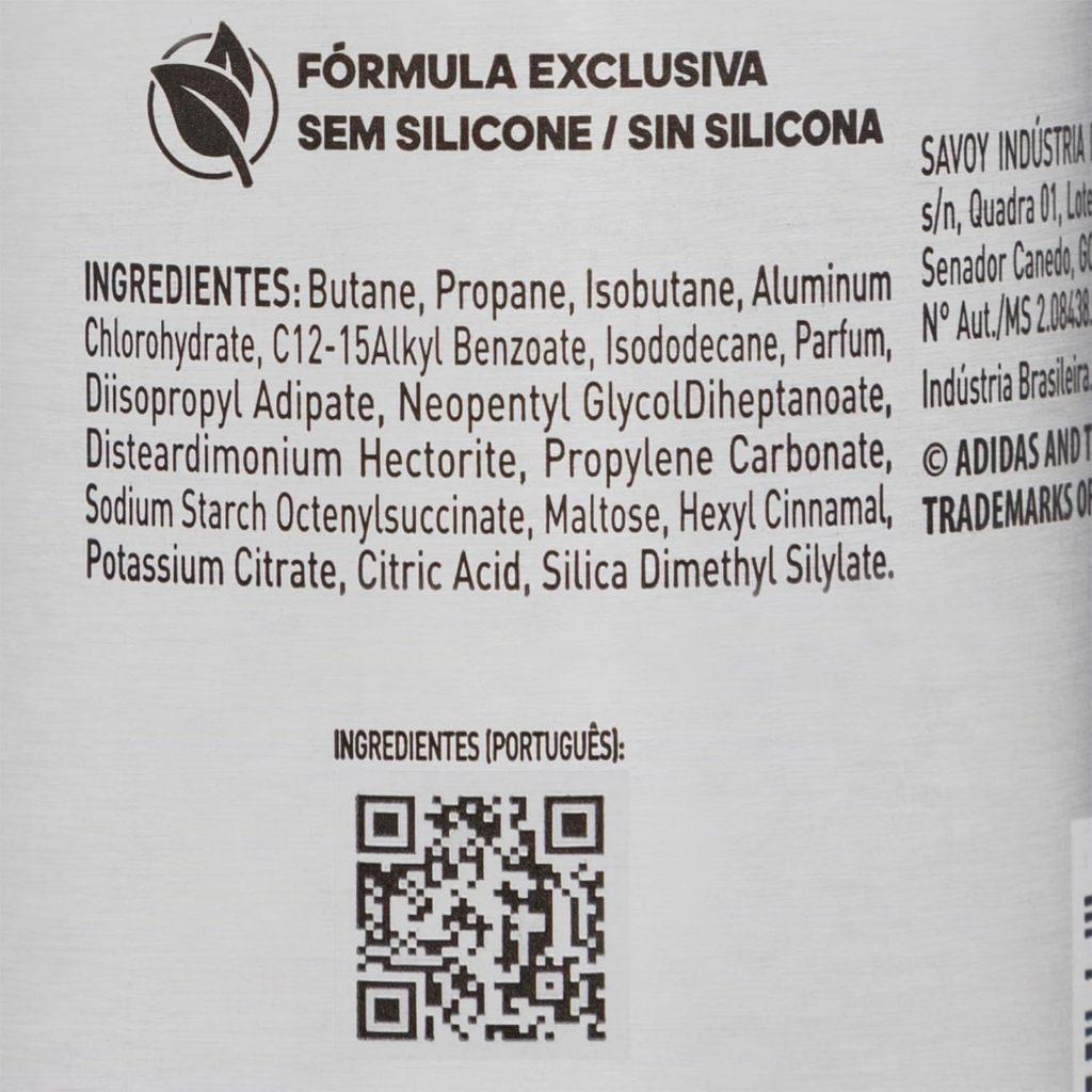 Desodorante Antitranspirante Adidas Aerossol Power Booster Masculino 72h Com 150ml