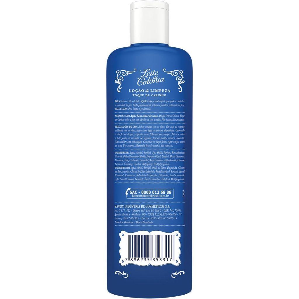 Leite De Colônia Toque De Carinho 200ml