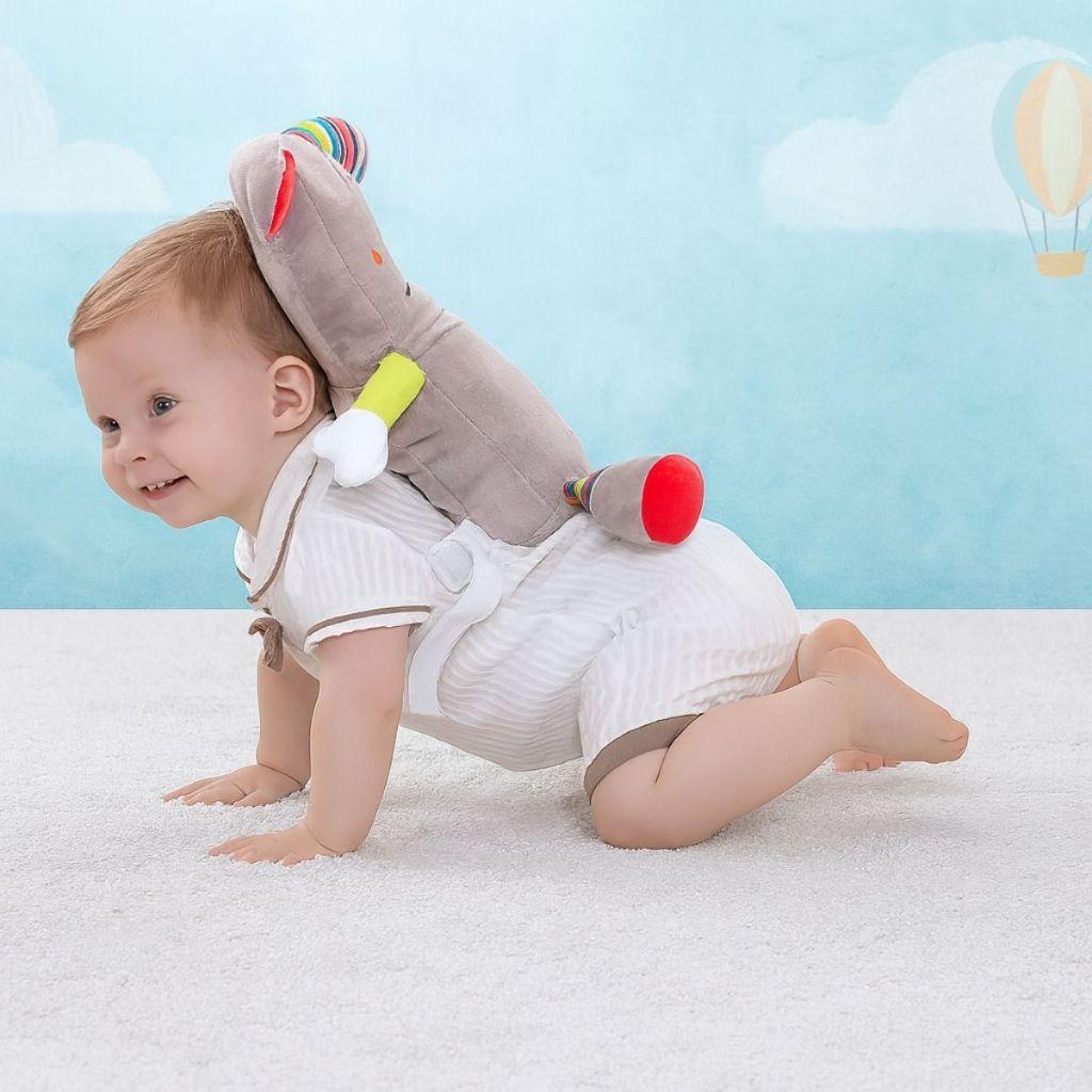 Mochila Almofada Infantil Protetor De Cabeça Travesseiro Anti Impactos Dutoys