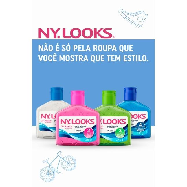 Gel Condicionador Fixador Ny Looks Fator 3 240g