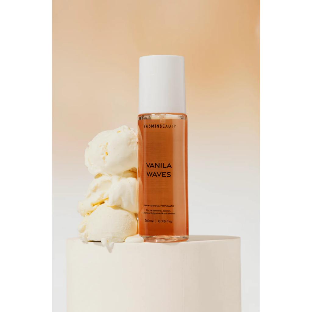 Body Splash Vanilla Waves - Yasmin Beauty - 200ml