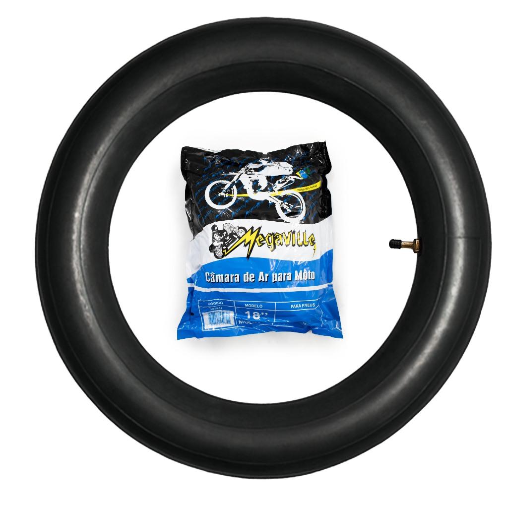 Kit - 10 Câmara De Ar De Borracha Para Moto Aro 14/17/18/19/21 Todas As Opções