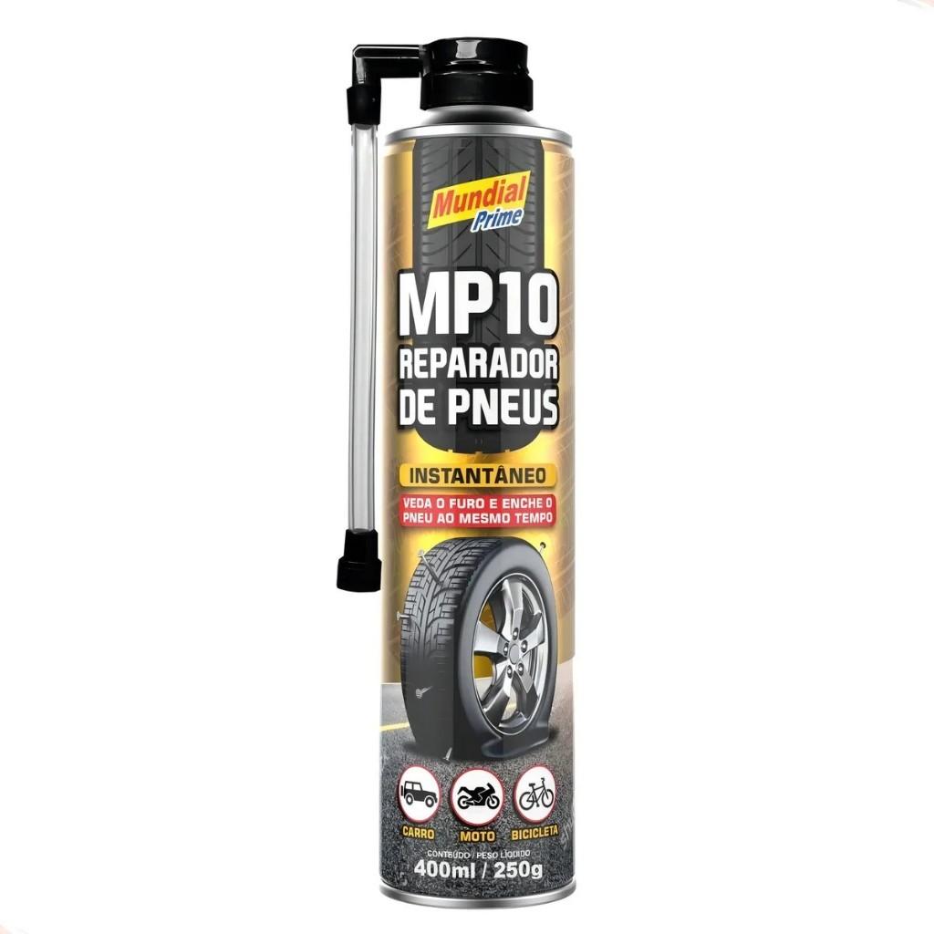 Spray Veda E Enche Pneu Furo Moto Bike Carro 400ml MP10