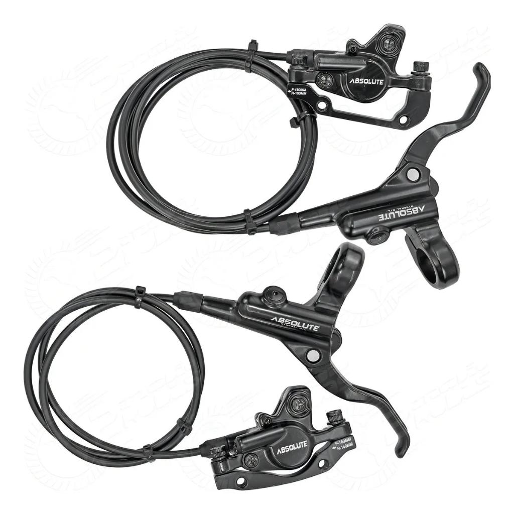 Jogo De Freio A Disco Hidráulico Mtb Absolute M220 Disco 160