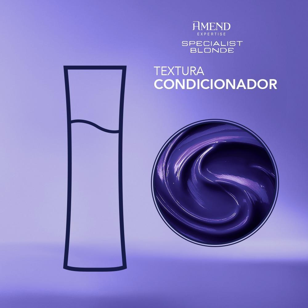 Amend Kit Specialist Blonde Shampoo E Condicionador Mini - 50ml
