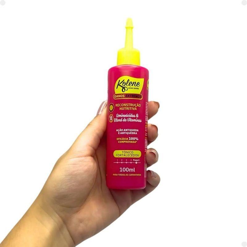 Tônico Capilar Kolene Danos Extremos Reconstrução Nutritiva Com 100ml