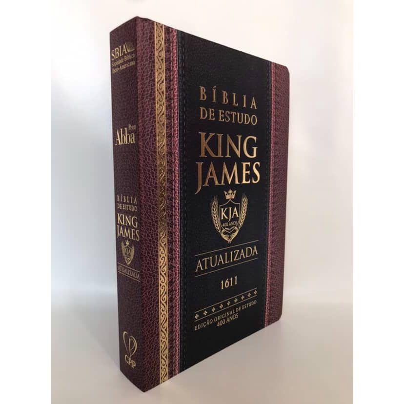 Bíblia King James Atualizada Full Color Letra Hipergigante Capa Dura Tradicional