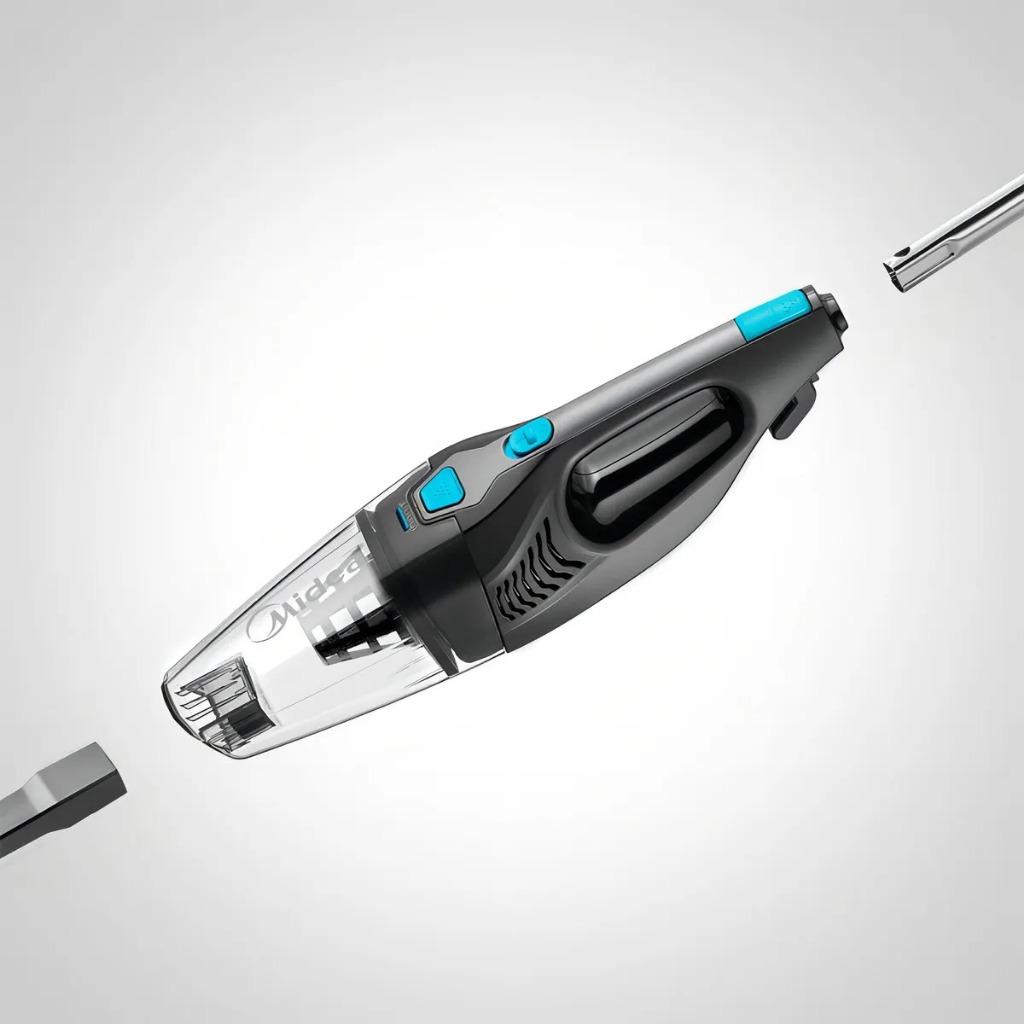 Aspirador De Pó Vertical 2 Em 1 Midea 1350w Preto