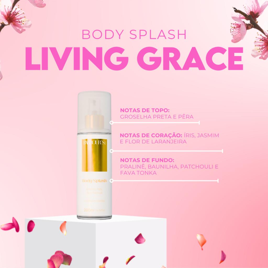 Kit 3 Body Splash Delight Very Sexy Living Grace Barbours