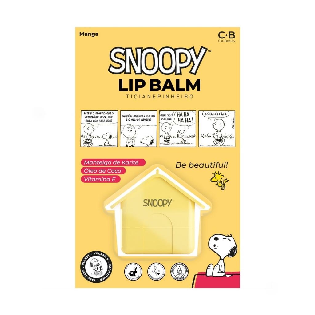 Lip Balm Casinha Snoopy Manga 8g