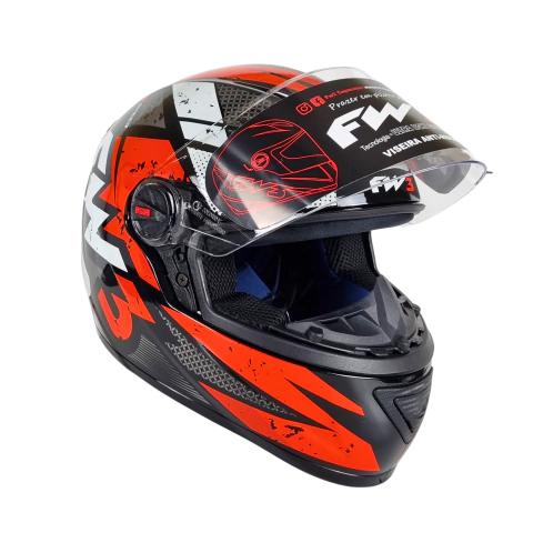 Capacete Fechado FW3 Gtn Speed + Narigueira Alta