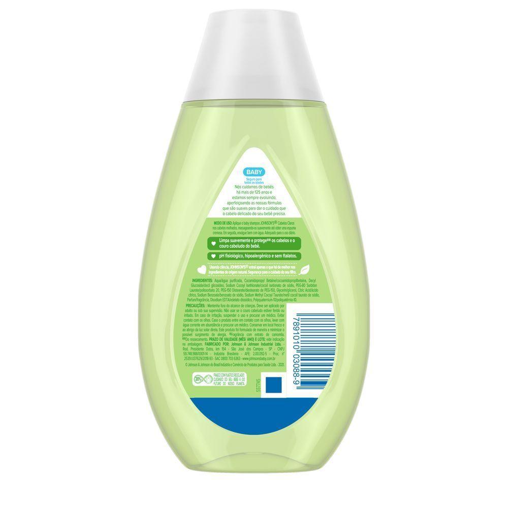 Shampoo Johnson S Baby Cabelos Claros 200ml