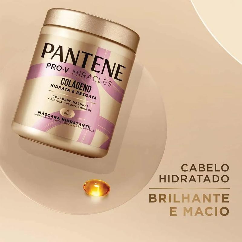 Kit Pantene Colágeno Hidrata E Resgata Shampoo 510ml + Máscara 550ml