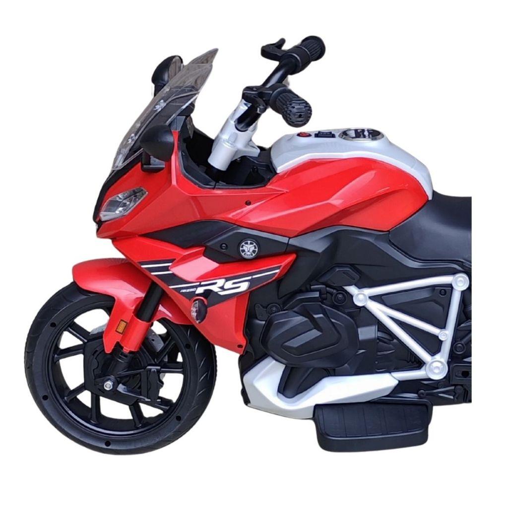 Moto Elétrica Infantil C/Rodinha Frente/ré 12v Maxi Toys