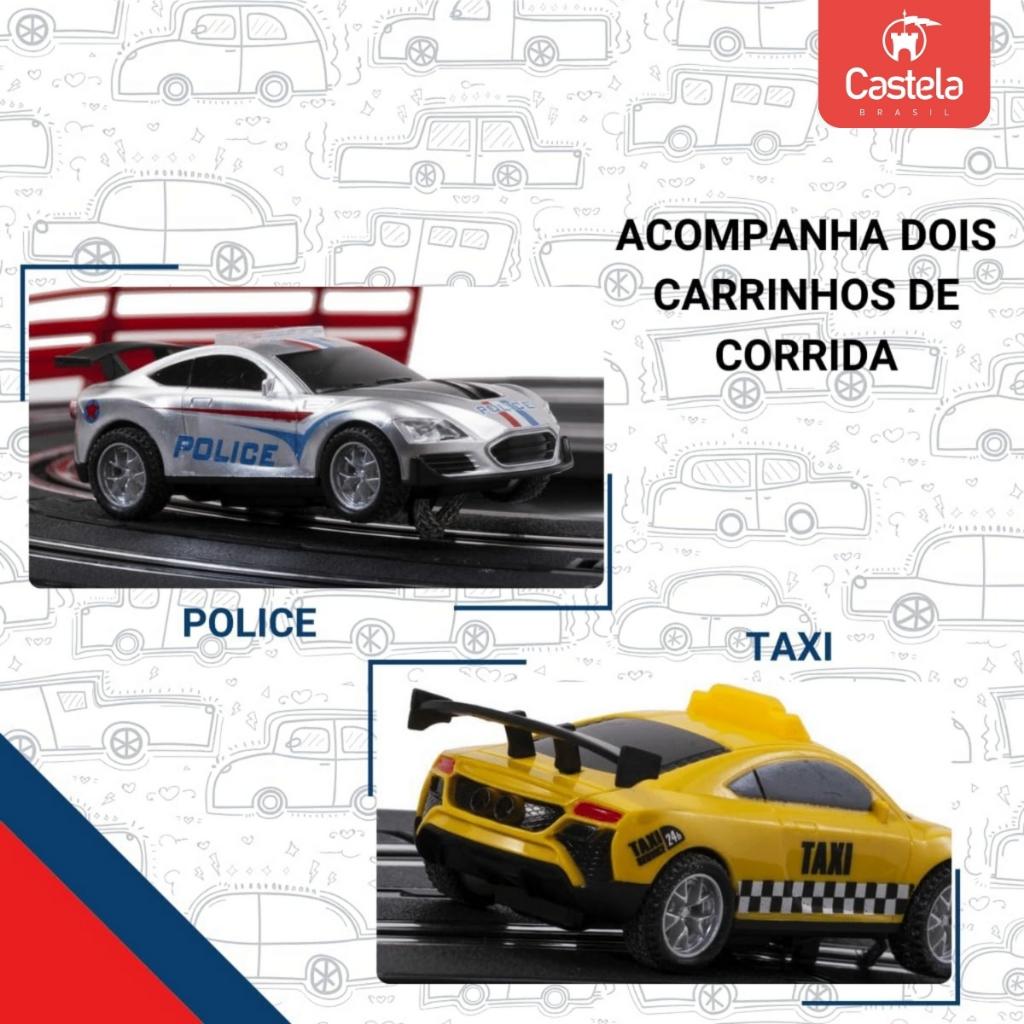 Pista Carro De Corrida Autorama Top Turbo Controle Remoto - Castela