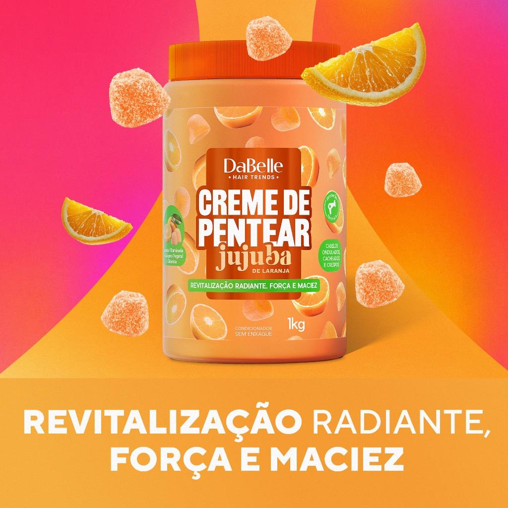 Creme De Pentear Jujuba De Laranja Dabelle Hair 1kg