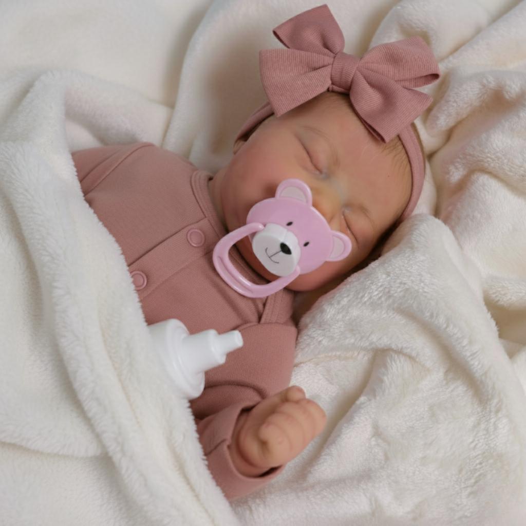 Boneca Bebê Reborn Menina Siliconada Com Envio Rápido E Itens