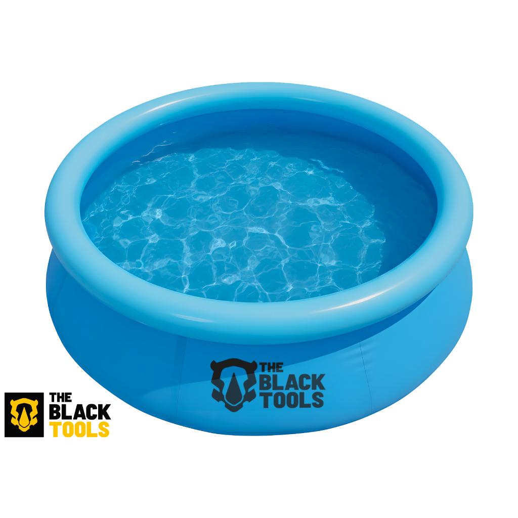 Piscina Inflável Atrio Acqua 1400l Reforçada Com Kit Reparo The Black Tools
