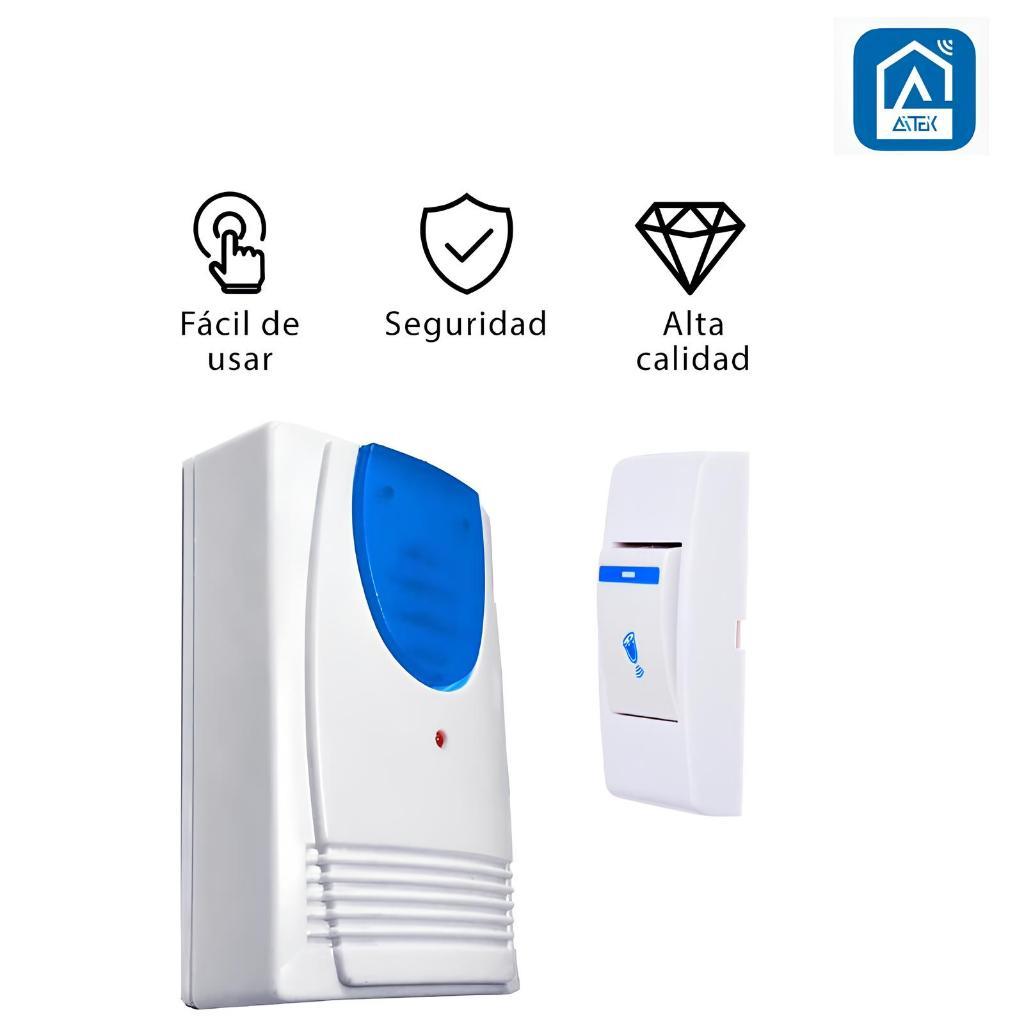 Campainha Sem Fio (tomada) Wifi Residencial Escritório 32 Toques Pilha