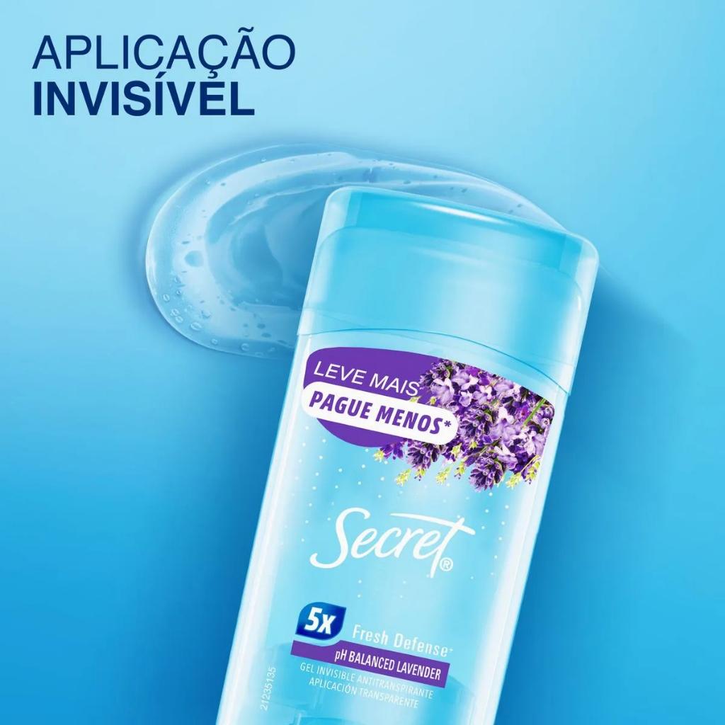 Desodorante Em Gel Secret Lavender Ph Balanced 73G