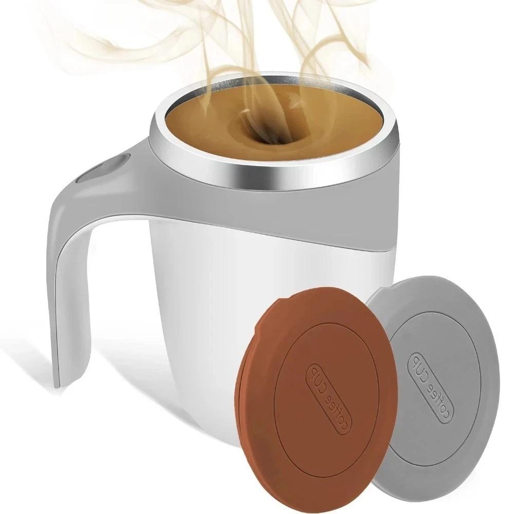 Caneca Misturadora Automática Elétrica USB Bateria Recarregável Mixer Café 380ml