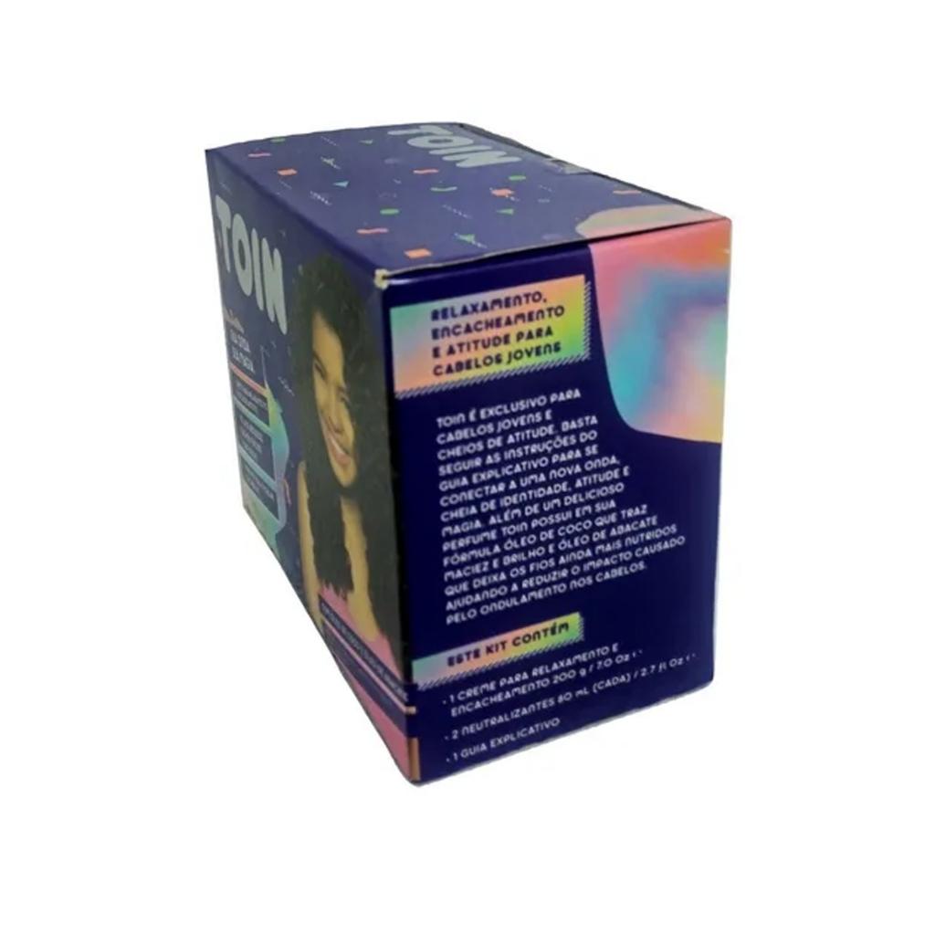Kit Creme Para Relaxamento E Encacheamento Toin Embelezze