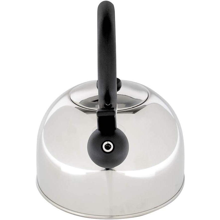 Chaleira Inox Apito Fogão Elétrico Ferve Rapido Mor