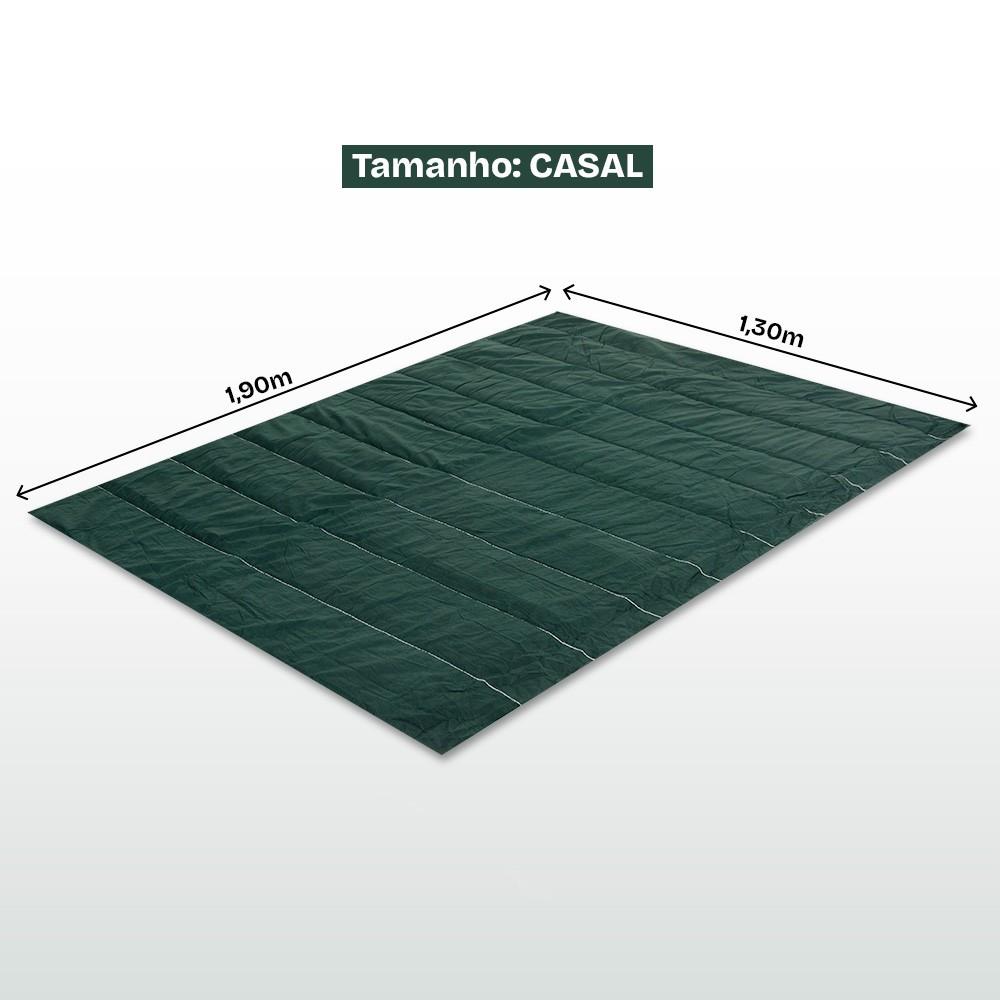 Kit 2 Colchonetes Acampamento Camping Casal Pesca Retiro Ginástica 190x130cm Fa Maringá