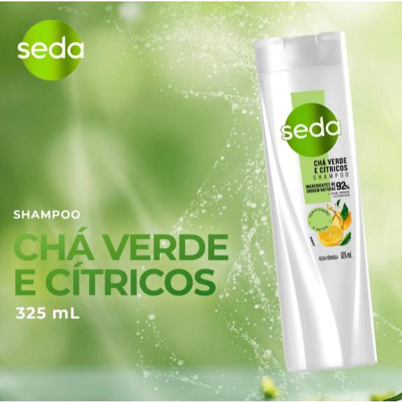 Shampoo Seda Joias Da Natureza Chá Verde E Cítricos 325ml