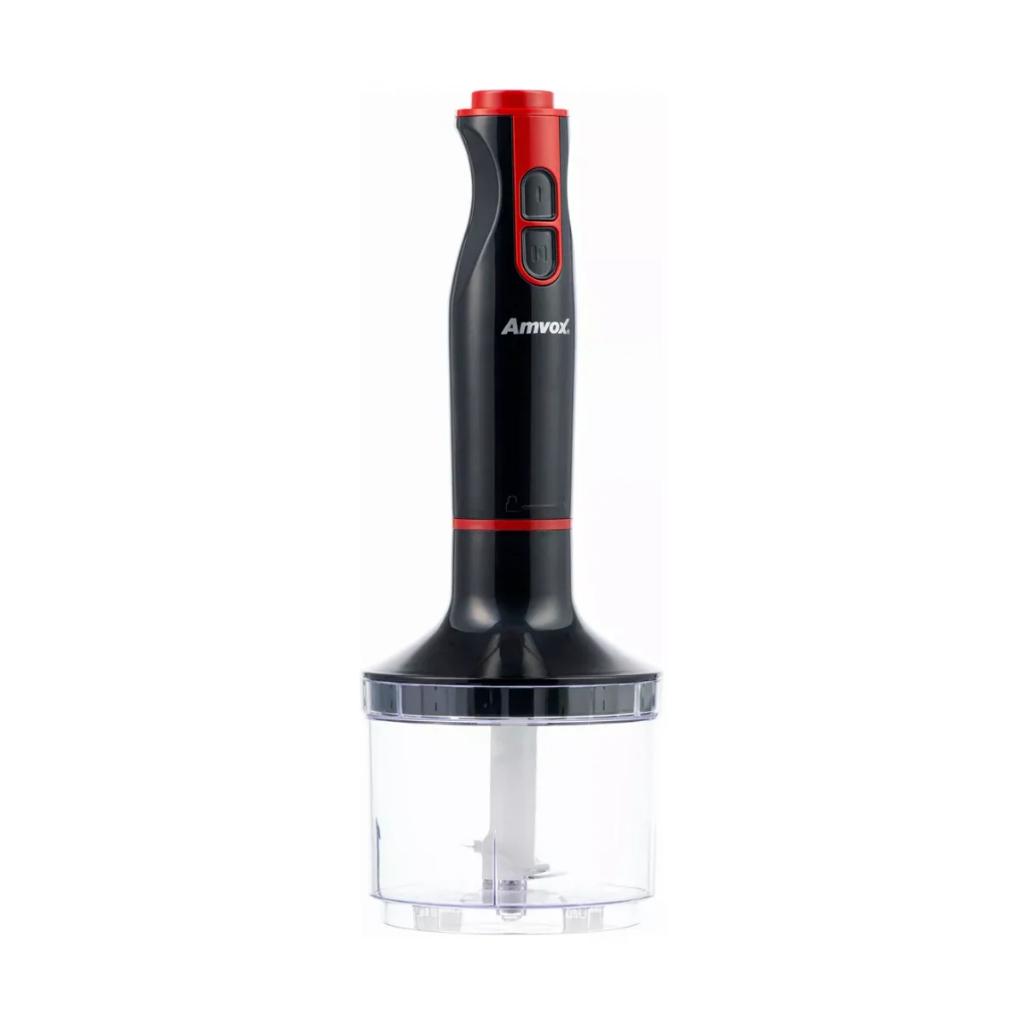Mixer Triturador Processador 127V 2 Em 1 Desmontável Preto Apr 400 Amvox