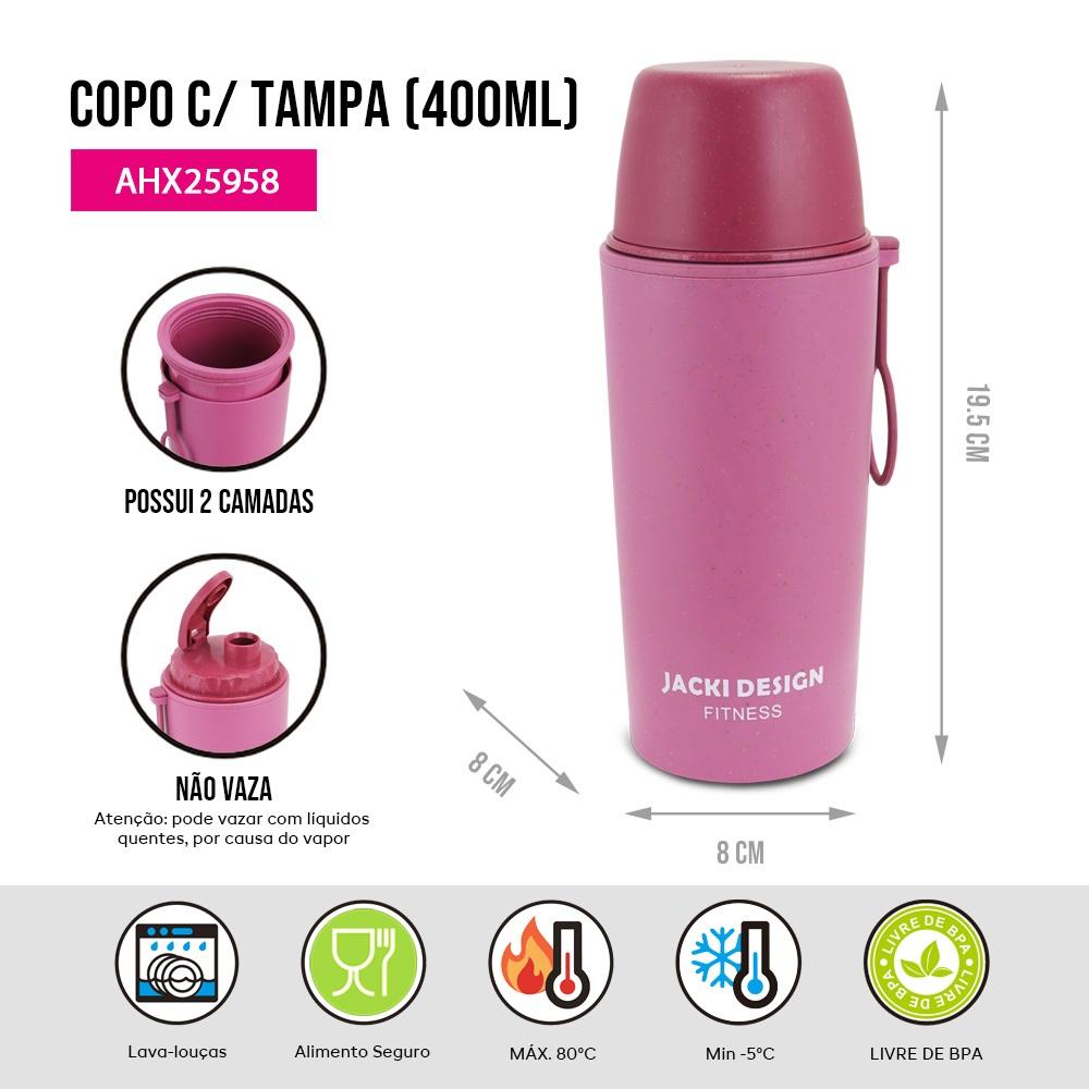 Garrafas Jacki Design Original Livre De Bpa Modelos Variados