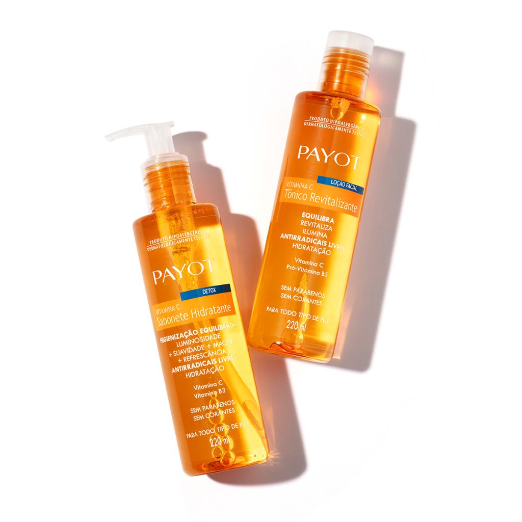 Sabonete Liquido Facial Detox Vitamina C Payot 220ml
