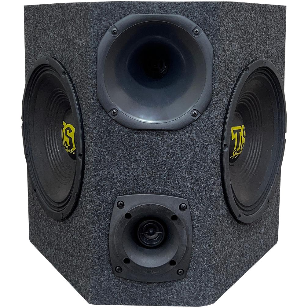 Caixa Propaganda Volante Para Moto 10 Polegadas 600w Rms