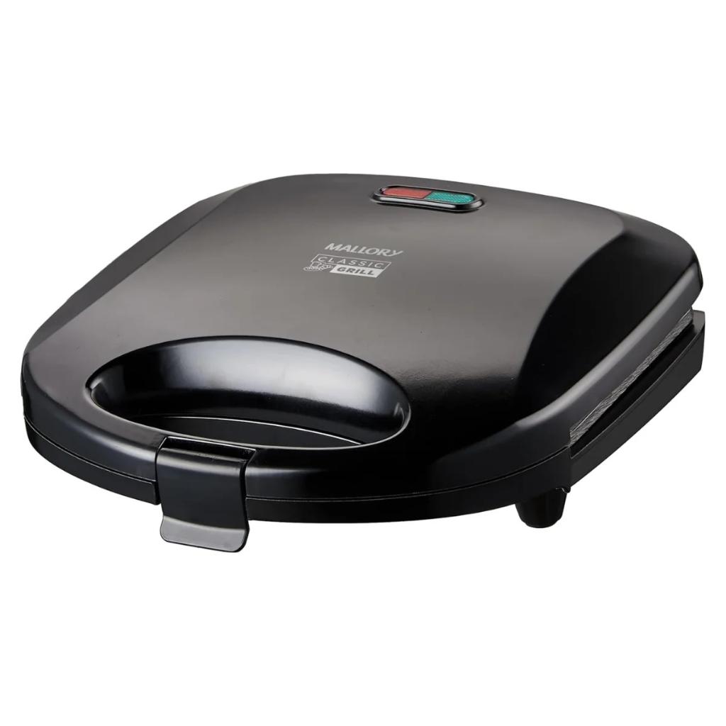 Sanduicheira E Grill Antiaderente 2x1 Classic Grill Mallory 127v Placas Duplas 750W