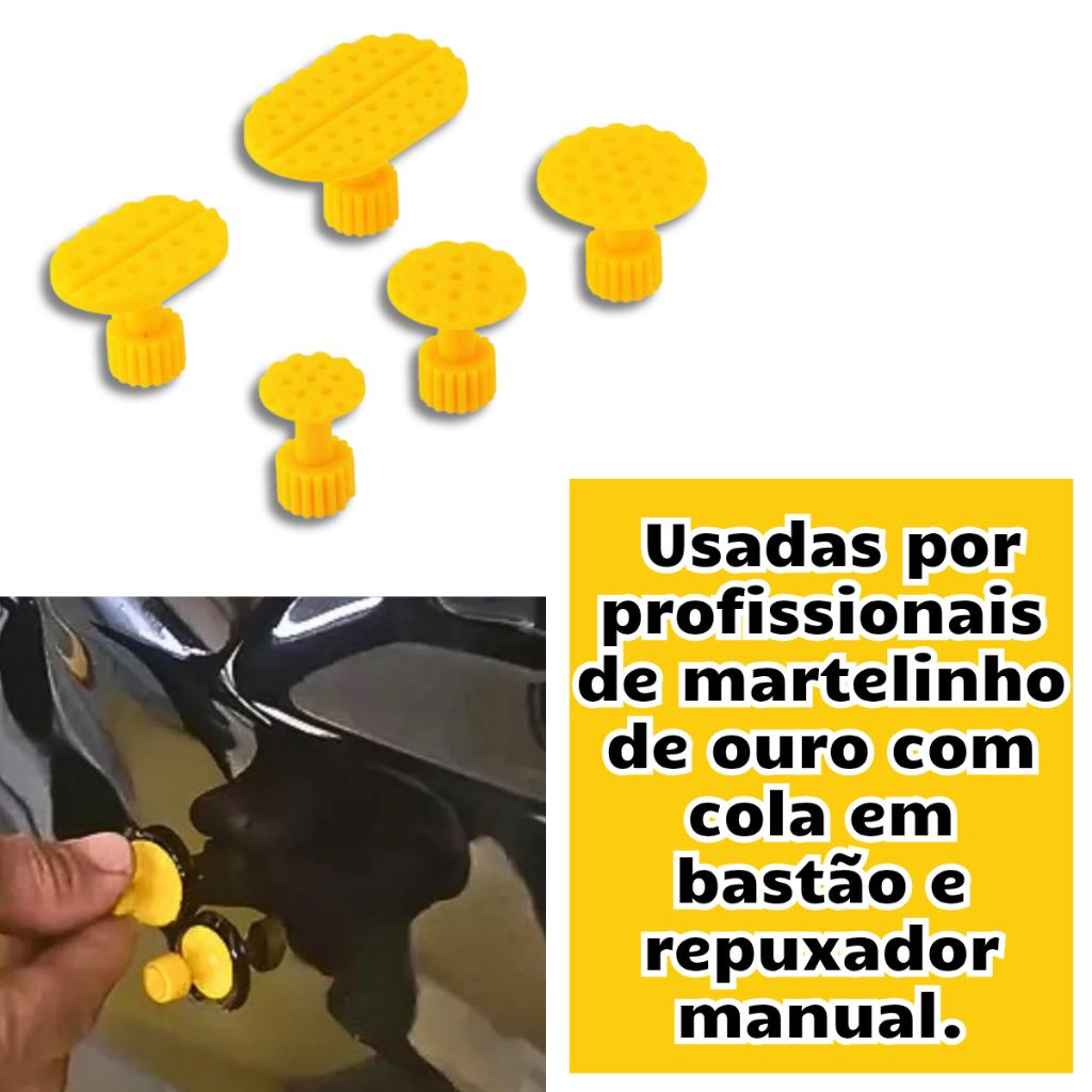Kit Martelinho De Ouro Kit Ventosa P/Desamassar