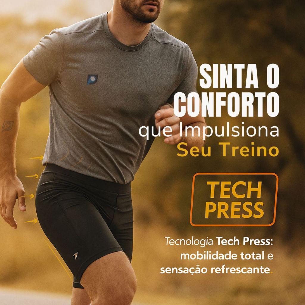 Bermuda Short Calção Poker Esportivo Térmico Corrida Academia Ciclismo Com Bolso Suporte Celular