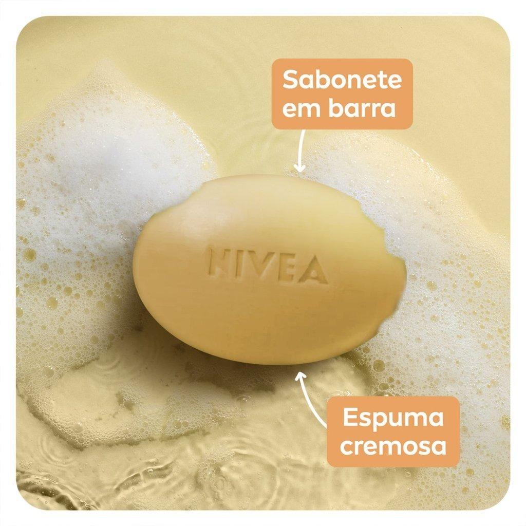 Kit Nivea Sabonete Em Barra Hidratante Aveia 85g - 6 Unidades